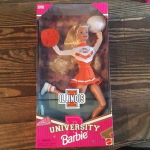 University Barbie- Illinois Special Edition 1996